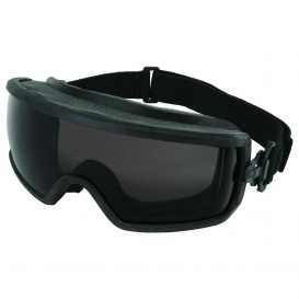 U.S. Safety PD1212PF Predator 2 Goggles - Elastic Strap - Gray MAX6 Anti-Fog Lens
