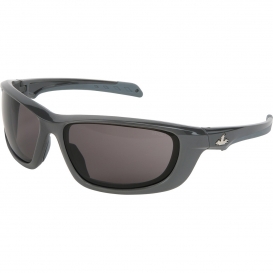 MCR Safety UD112PF UD1 Safety Glasses - Gray Frame - Gray MAX6 Anti-Fog Lens
