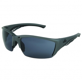 U.S. Safety UD312PF USS Defense 3 Safety Glasses - Gun Metal Frame - Gray MAX6 Anti-Fog Lens