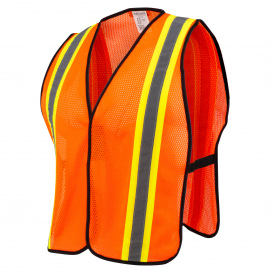 Full Source USEOM2R Economy Non-ANSI Mesh Safety Vest - Orange