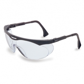 Uvex Skyper Safety Glasses - Black Frame - Clear Lens