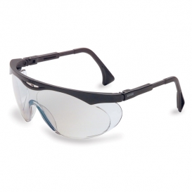 Uvex Skyper Safety Glasses - Black Frame - Indoor/Outdoor Mirror Lens