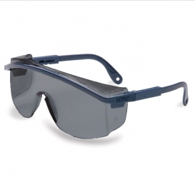 Uvex Astrospec 3000 S Safety Glasses - Blue Frame - Gray Lens