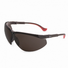 Uvex Genesis XC Safety Glasses - Black Frame - SCT-Gray Uvextreme Anti-Fog Lens