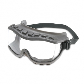 Uvex S3805 Strategy Closed Vent Goggles - Gray Frame - Clear Uvextra Anti-Fog Lens