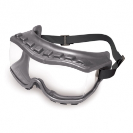 Uvex S3810 Strategy Indirect Vent Goggles - Gray Frame - Clear Uvextra Anti-Fog Lens