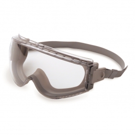 Uvex S3960HS Stealth Goggles - Gray Body - Clear HydroShield Anti-Fog Lens