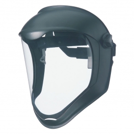 Uvex S8510 Bionic Face Shield System w/ Ratchet Suspension - Clear Anti-Fog Lens