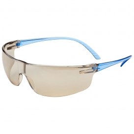 Uvex SVP207 SVP 200 Safety Glasses - Blue Temples - Indoor/Outdoor Lens
