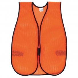 MCR Safety V201 Non ANSI Mesh Safety Vest - Orange
