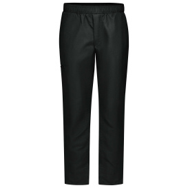 Chef Designs 0P4M Men\'s Straight Fit Airflow Chef Pants - Black