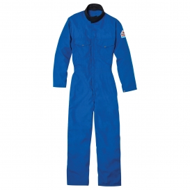 Bulwark FR 1064 Men\'s Lightweight FR/CP Industrial Coverall - Royal Blue