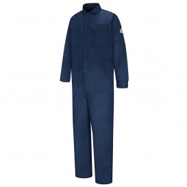 Bulwark FR CED4 Men\'s Midweight excel FR Deluxe Coverall CAT 2 - Navy