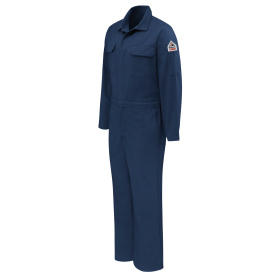 Bulwark FR CLB6NV Men\'s Midweight Premium Coverall - EXCEL FR ComforTouch - 9.0 oz. 