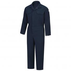 Bulwark FR CMD6 Men\'s Midweight Deluxe Coverall - CoolTouch 2 - 7 oz. - Navy