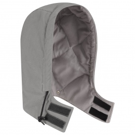 Bulwark FR HLH2 Midweight Excel FR Comfortouch Universal Fit Snap-On Hood - Grey
