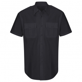 Horace Small HS1522 Men\'s New Dimension Plus Short Sleeve Poplin Shirt - Dark Navy