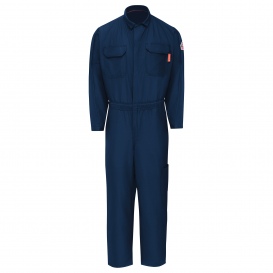 Bulwark FR QC24 Men\'s iQ Series Lightweight Mobility Coverall - Navy