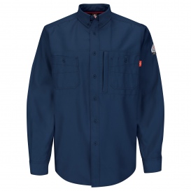 Bulwark FR QS42 Men\'s iQ Series Endurance Collection Uniform Shirt - Navy