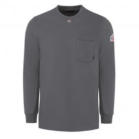 Bulwark FR SET2 Long Sleeve Tagless T-Shirt - EXCEL FR - Charcoal