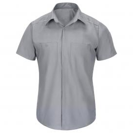 Red Kap SP4A Men\'s Short Sleeve Pro Airflow Work Shirt - Grey