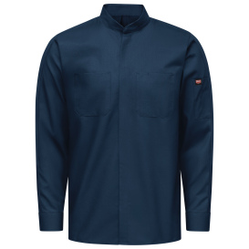 Red Kap SX36 Men\'s Pro Plus OilBlok and MIMIX Work Shirt - Long Sleeve - Navy