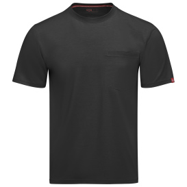 Red Kap TKM2 Cooling Short Sleeve Pocket T-Shirt - Black