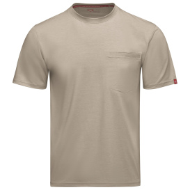 Red Kap TKM2 Cooling Short Sleeve Pocket T-Shirt - Sand