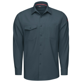 Red Kap TSM4 Men\'s Cooling Work Shirt - Long Sleeve - Arctic