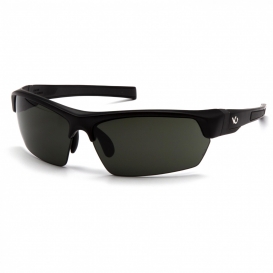 Venture Gear VGSB322T Tensaw Eyewear - Black/Gray Frame - Smoke Green Anti-Fog Lens