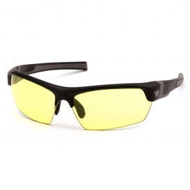 Venture Gear VGSB330T Tensaw Eyewear - Black/Gray Frame - Yellow Anti-Fog Lens