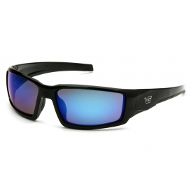 Venture Gear VGSB565T Pagosa Eyewear - Black Frame - Ice Blue Mirror Anti-Fog Lens