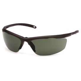 Venture Gear VGSBR222T Zumbro Eyewear - Bronze Frame - Smoke Green Anti-Fog Lens