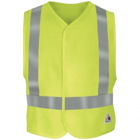 Bulwark FR VMV4HV Hi-Visibility Flame-Resistant Safety Vest - Yellow/Lime