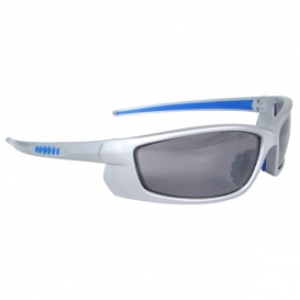 Radians Voltage Safety Glasses - Silver Frame - Smoke Lens
