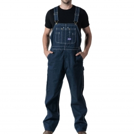 Walls 94009 Big Smith Denim Bib Overalls - Rigid