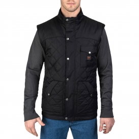 Walls YE292 Ranch Ruidosa Nylon Vest - Black