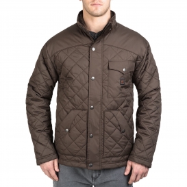Walls YJ292 Ranch Brownwood Nylon Jacket - Dark Walnut