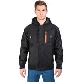 Walls YJ297 Modern Work Tuff Hooded Jacket - Midnight Black