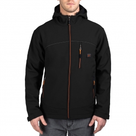 Walls YJ742 Storm Protector Hooded Solid Softshell WPB Jacket