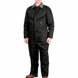 Walls YV318 Zero-Zone Duck Insulated Coveralls - Midnight Black