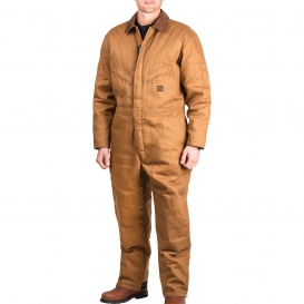 Walls YV318 Zero-Zone Duck Insulated Coveralls - Pecan
