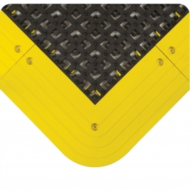 Wearwell 553 ErgoDeck No-Slip Open Floor Mat Kit - 7/8\