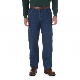 Wrangler RIGGS 3W050AI Five Pocket Jeans - Antique Indigo