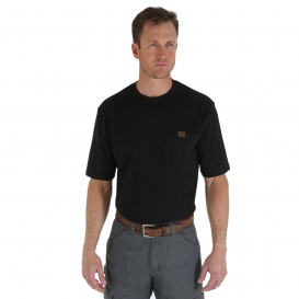 Wrangler RIGGS 3W700 Short Sleeve Pocket T-Shirt T-Shirt - Black