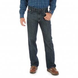 Wrangler FR42MWD 20X FR Vintage Boot Work Jeans - Regular Fit - Dark Wash