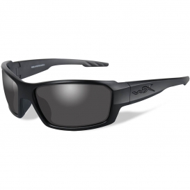 Wiley X ACREB01 WX Rebel Sunglasses - Matte Black Frame - Grey Lens