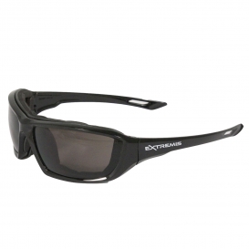 Birdz Oriole Motorcycle Padded Glasses Clear Anti Fog Foam Padding on The Entire Inside of The Glasses 