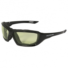Radians Extremis Safety Glasses - Smoke Foam Lined Frame - Green Low IR Anti-Fog Lens