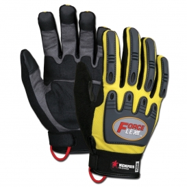 Memphis Y200 ForceFlex Multi-Task Gloves - Clarino Synthetic Leather Palm - TPR Padded Back